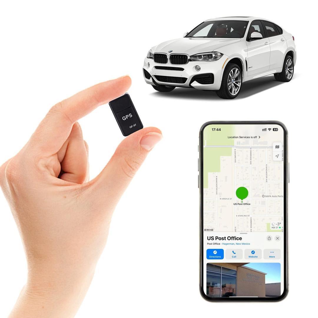 Smart Mini GPS Tracker Black ABS for Keys Pets Bags