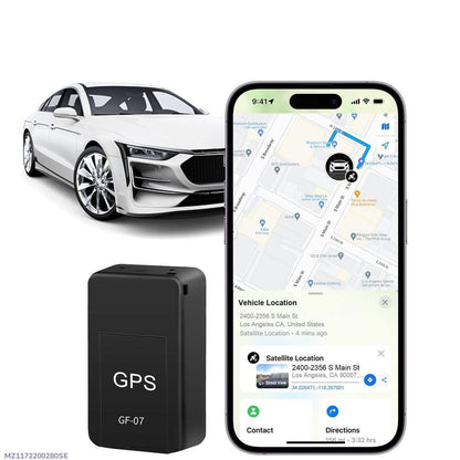 Smart Mini GPS Tracker Black ABS for Keys Pets Bags