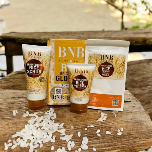 Rice Glow Kit 3 in 1 Brightening Face Wash Scrub Mask
